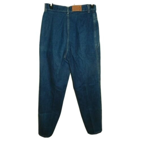 Vintage LEE Original High Waisted Mom Jeans Size 9 M Pleated Tapered Leg 27 x 29 - Picture 6 of 6